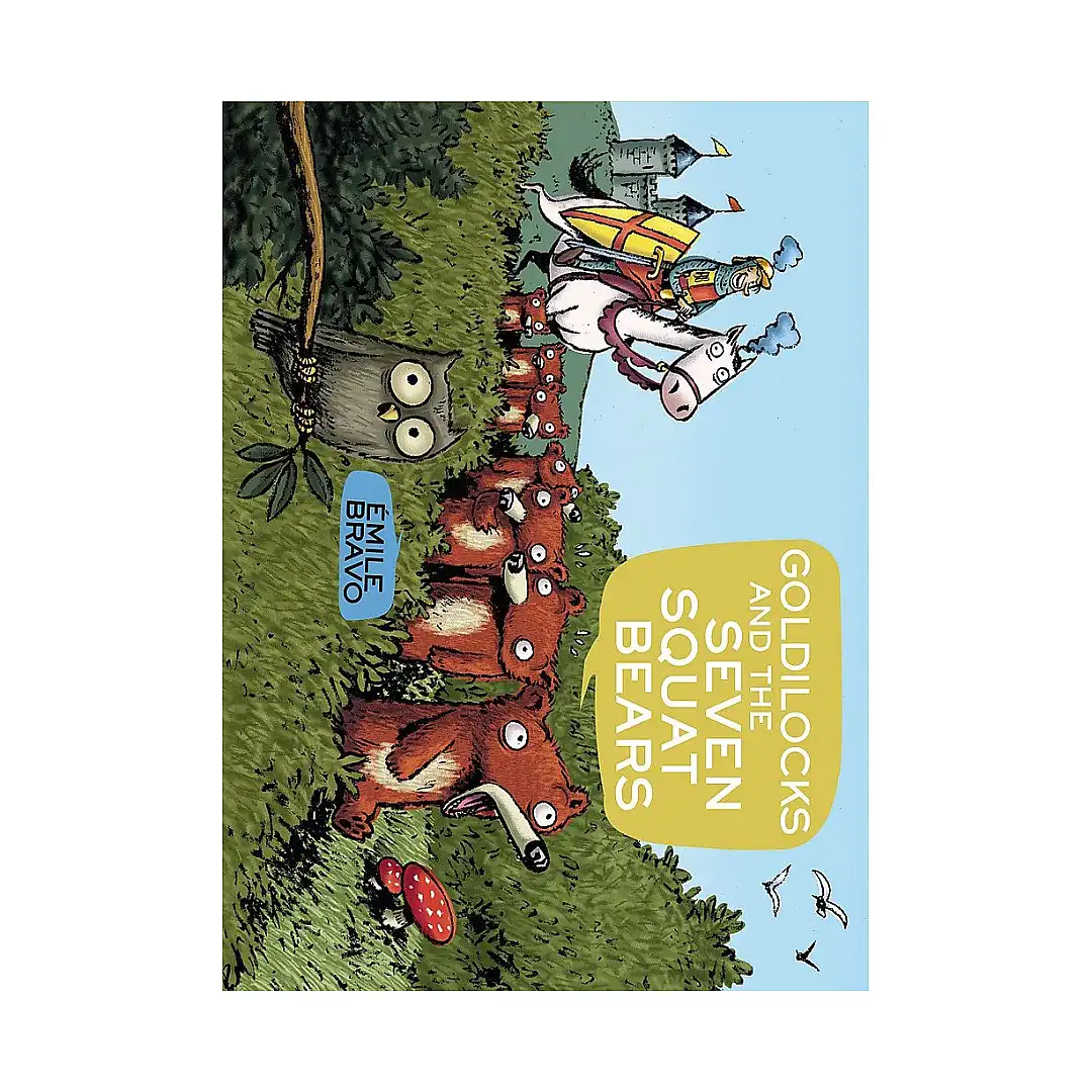 9780316083584 Goldilocks and the Seven Squat Bears (Manga)