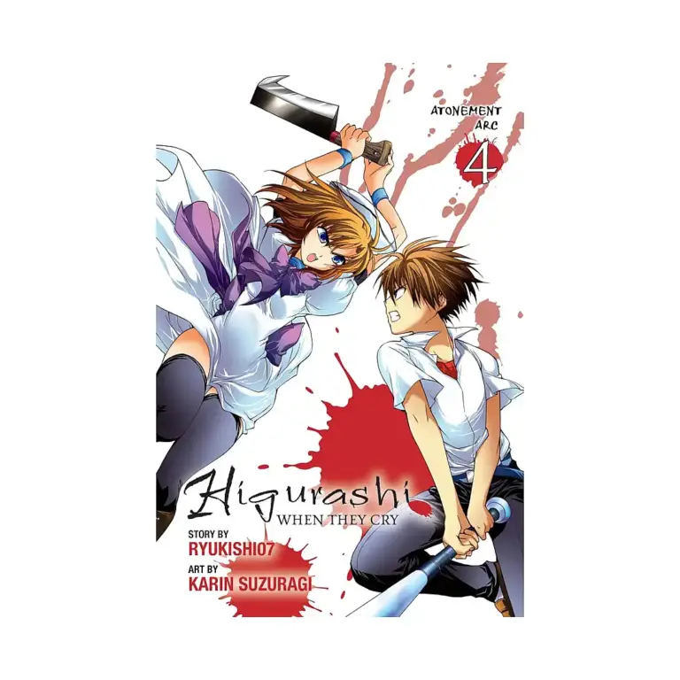 9780316123884 Higurashi When They Cry: Atonement Arc (Manga) Volume 04