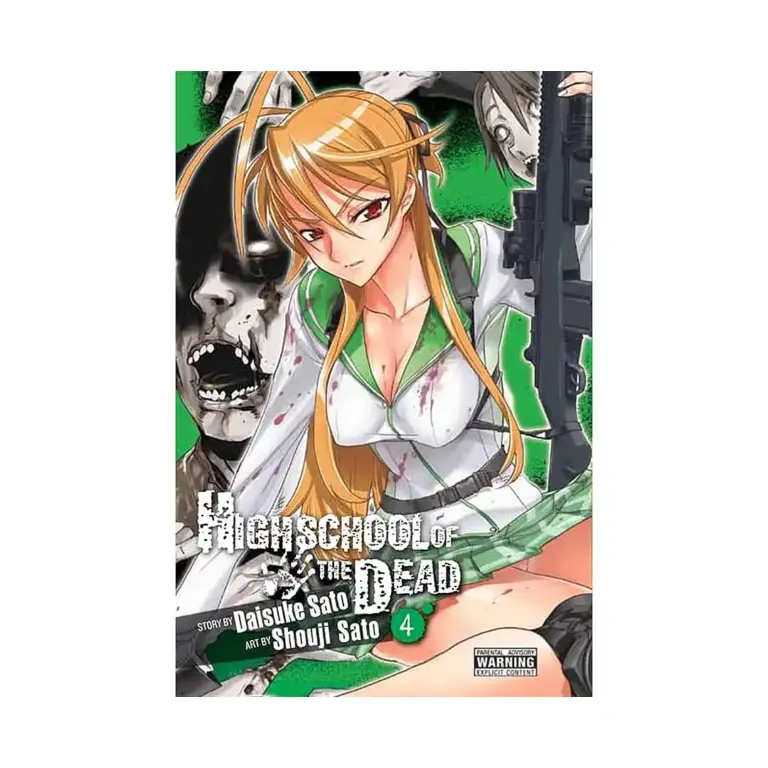 9780316132459 Highschool of the Dead (Manga) Volume 04