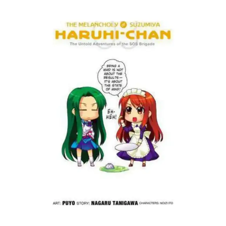 9780316187633 Haruhi Suzumiya: The Melancholy of Suzumiya Haruhi-Chan (Manga) Volume 03