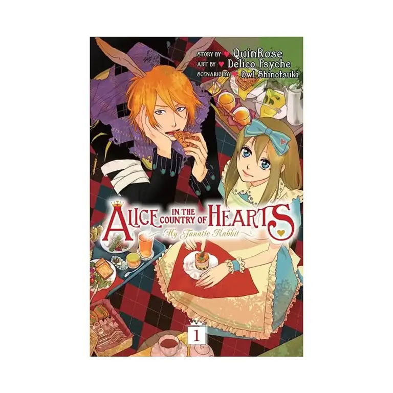 9780316229203 Alice in the Country of Hearts: My Fanatic Rabbit (Manga) Volume 01