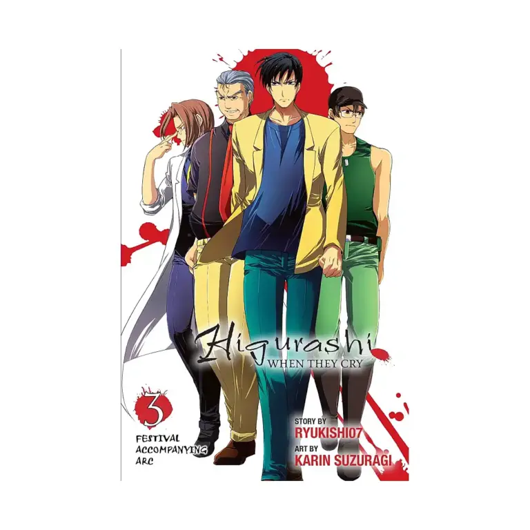 9780316229487 Higurashi When They Cry: Festival Accompanying Arc (Manga) Volume 03