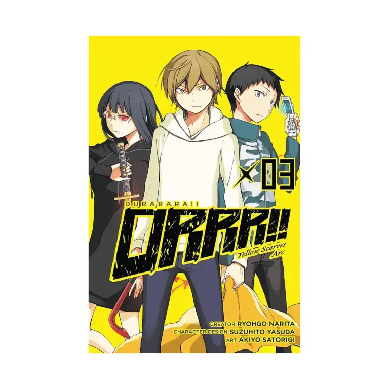 9780316305037 Durarara!! Yellow Scarves Arc (Manga) Volume 03