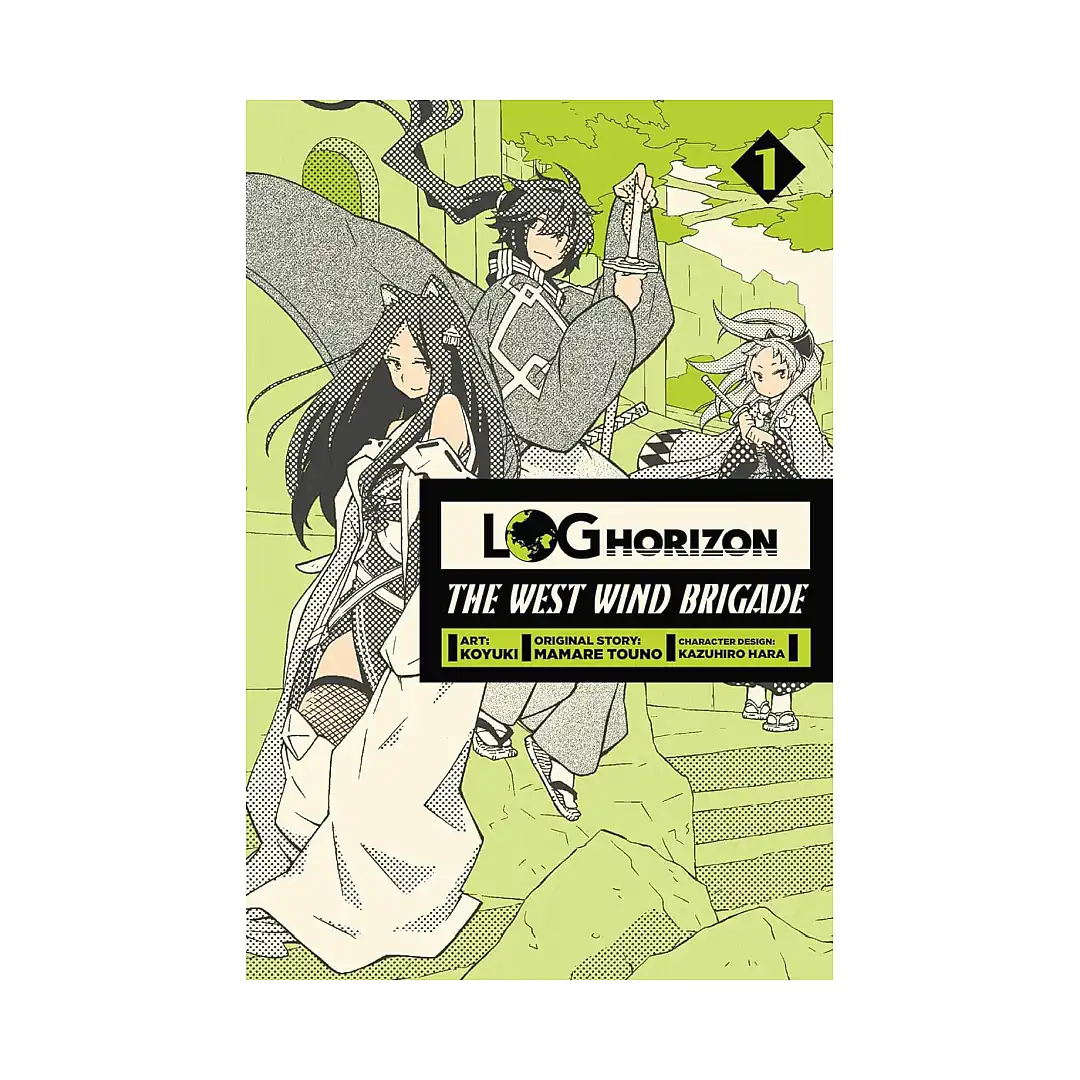 9780316309004 Log Horizon: The West Wind Brigade (Manga) Volume 01
