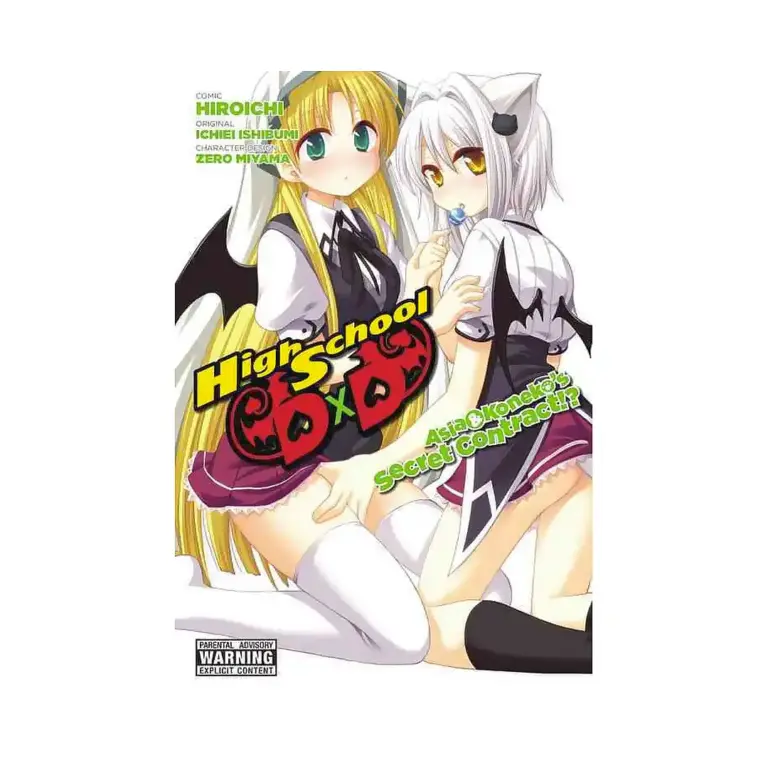 9780316334853 High School DXD: Asia & Koneko's Secret Contract!? (Manga)