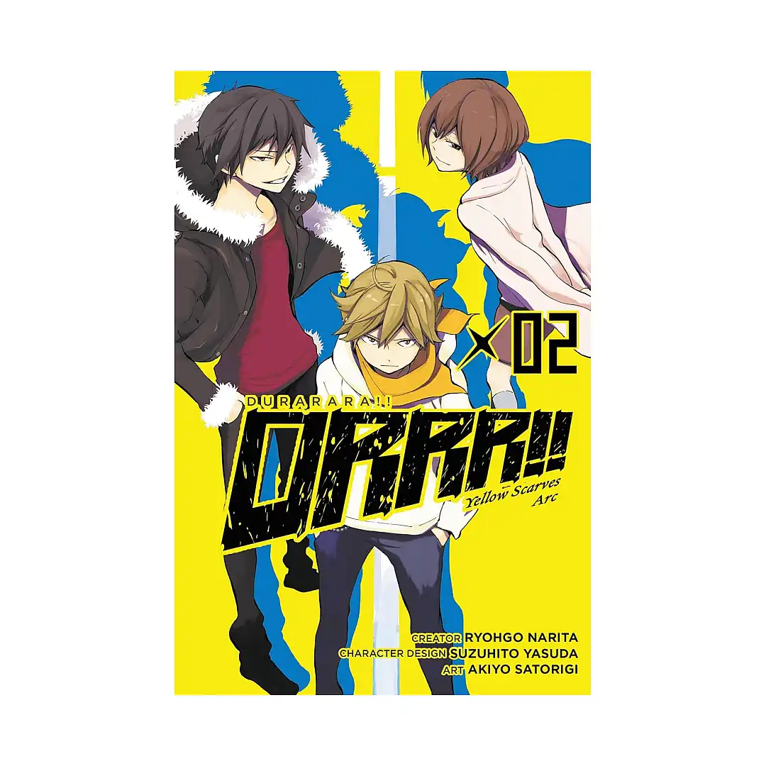 9780316337038 Durarara!! Yellow Scarves Arc (Manga) Volume 02