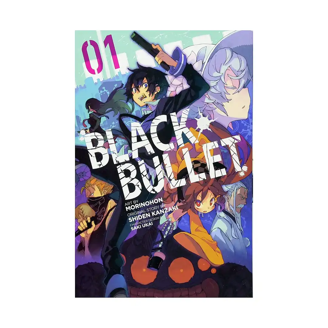 9780316345033 Black Bullet (Manga) Volume 01