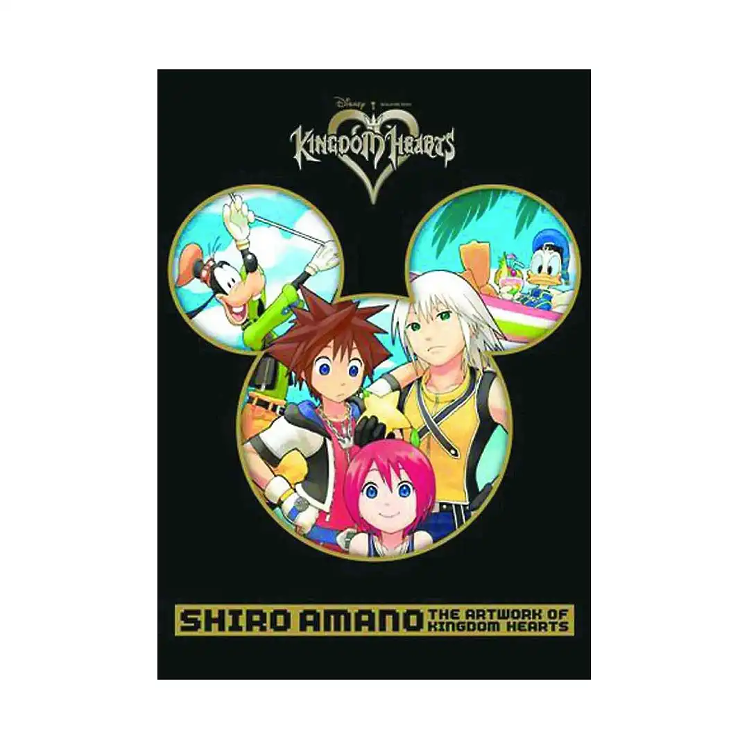 9780316401166 Shiro Amano: The Artwork of Kingdom Hearts (Illustration Book)