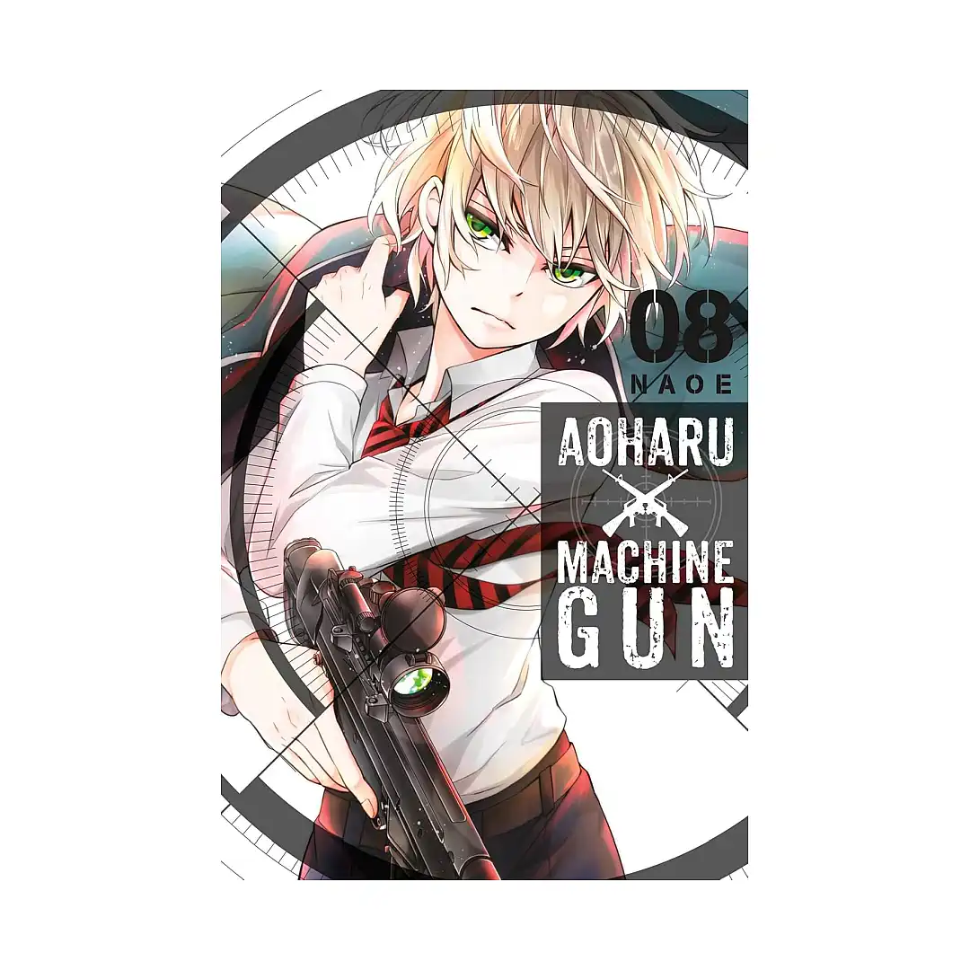 9780316435710 Aoharu X Machinegun (Manga) Volume 08