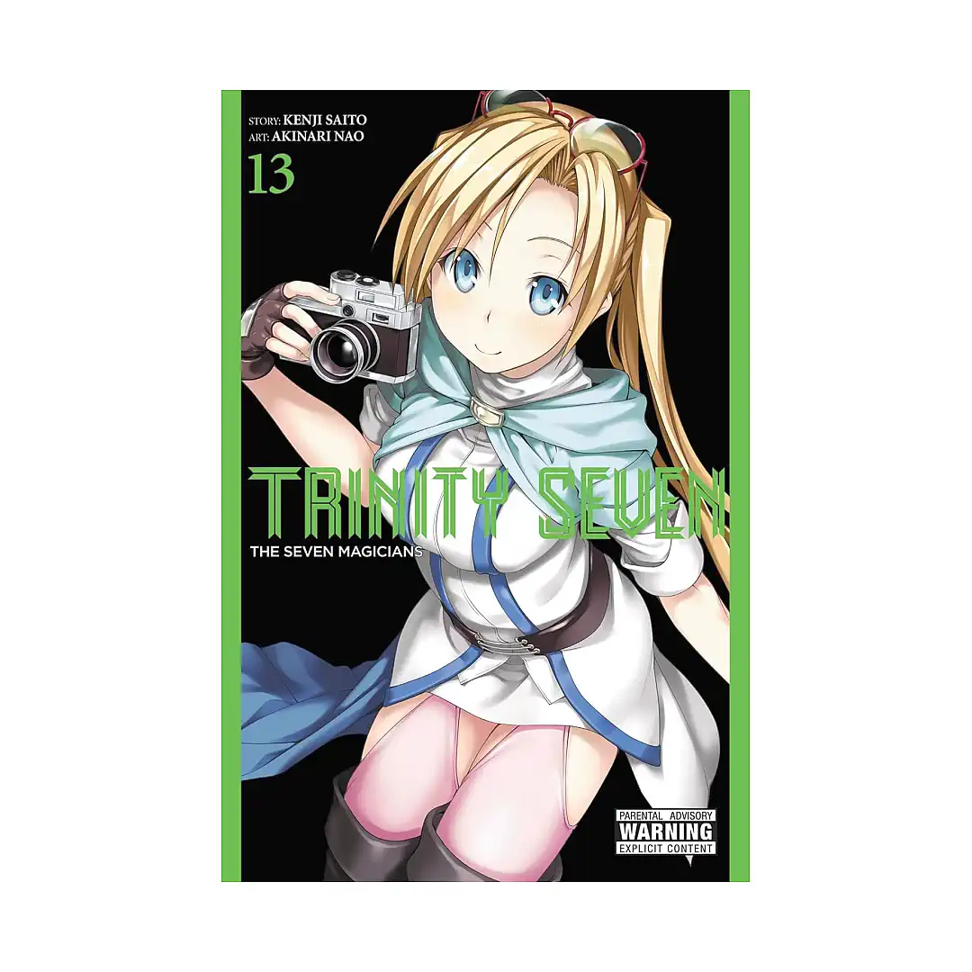 9780316470810 Trinity Seven: The Seven Magicians (Manga) Volume 13