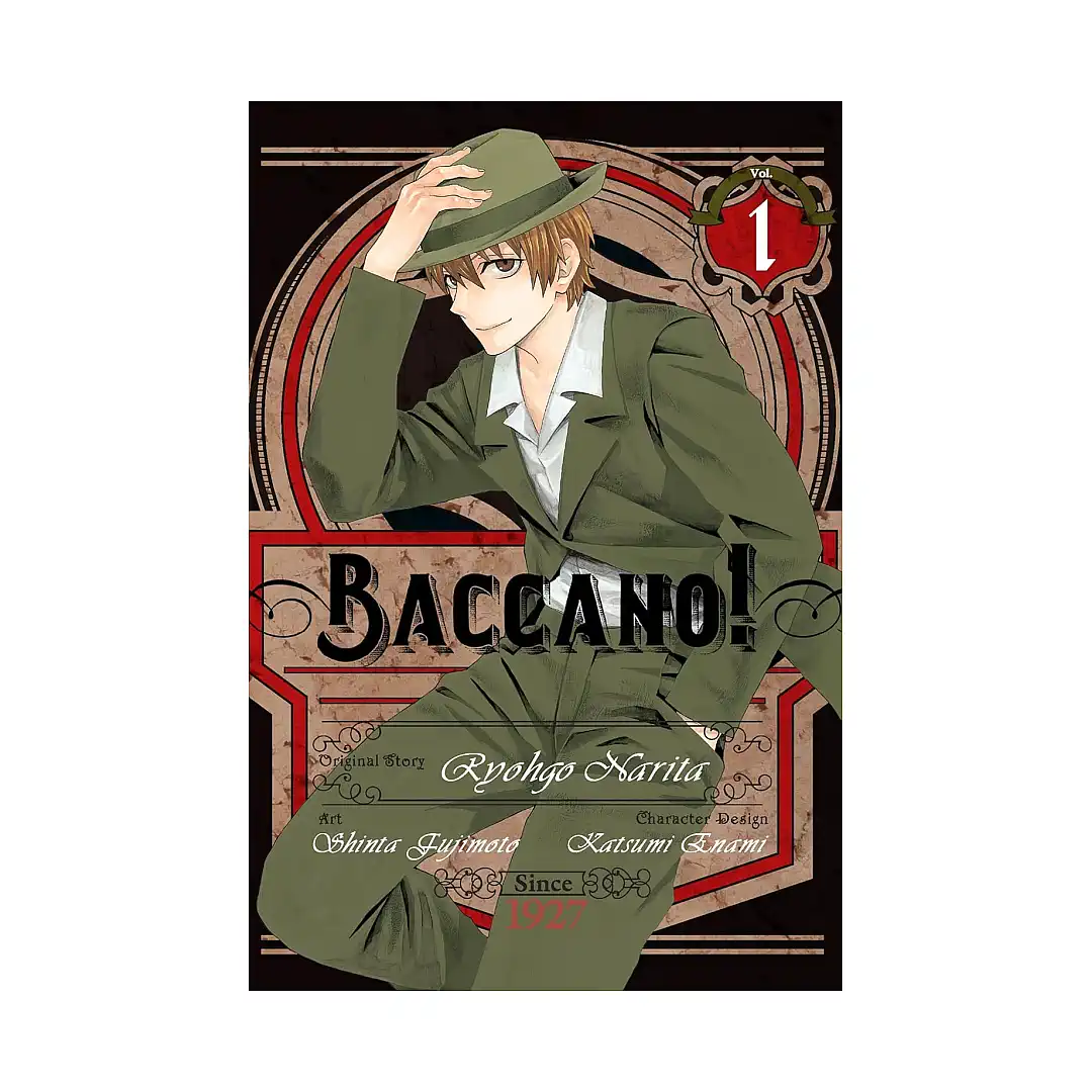 9780316552783 Baccano! (Manga) Volume 01