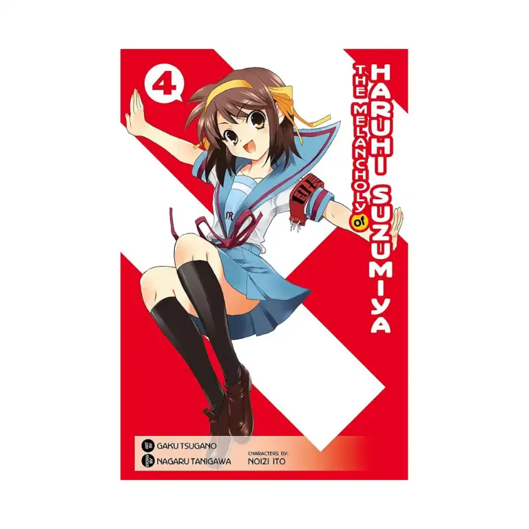 9780759529472 Haruhi Suzumiya: The Melancholy of Haruhi Suzumiya (Manga) Volume 04