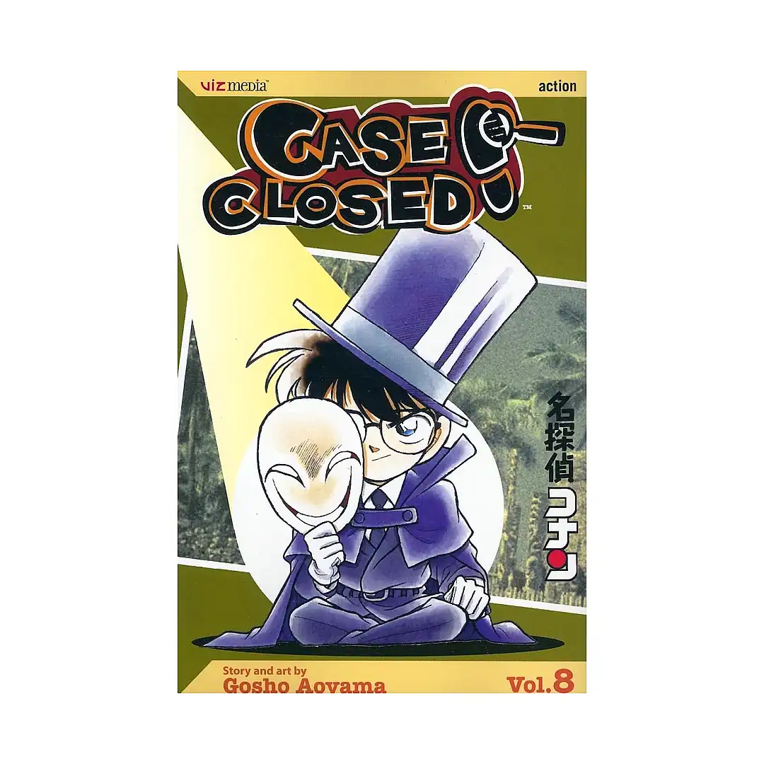 9781421501116 Case Closed (Manga) Volume 08