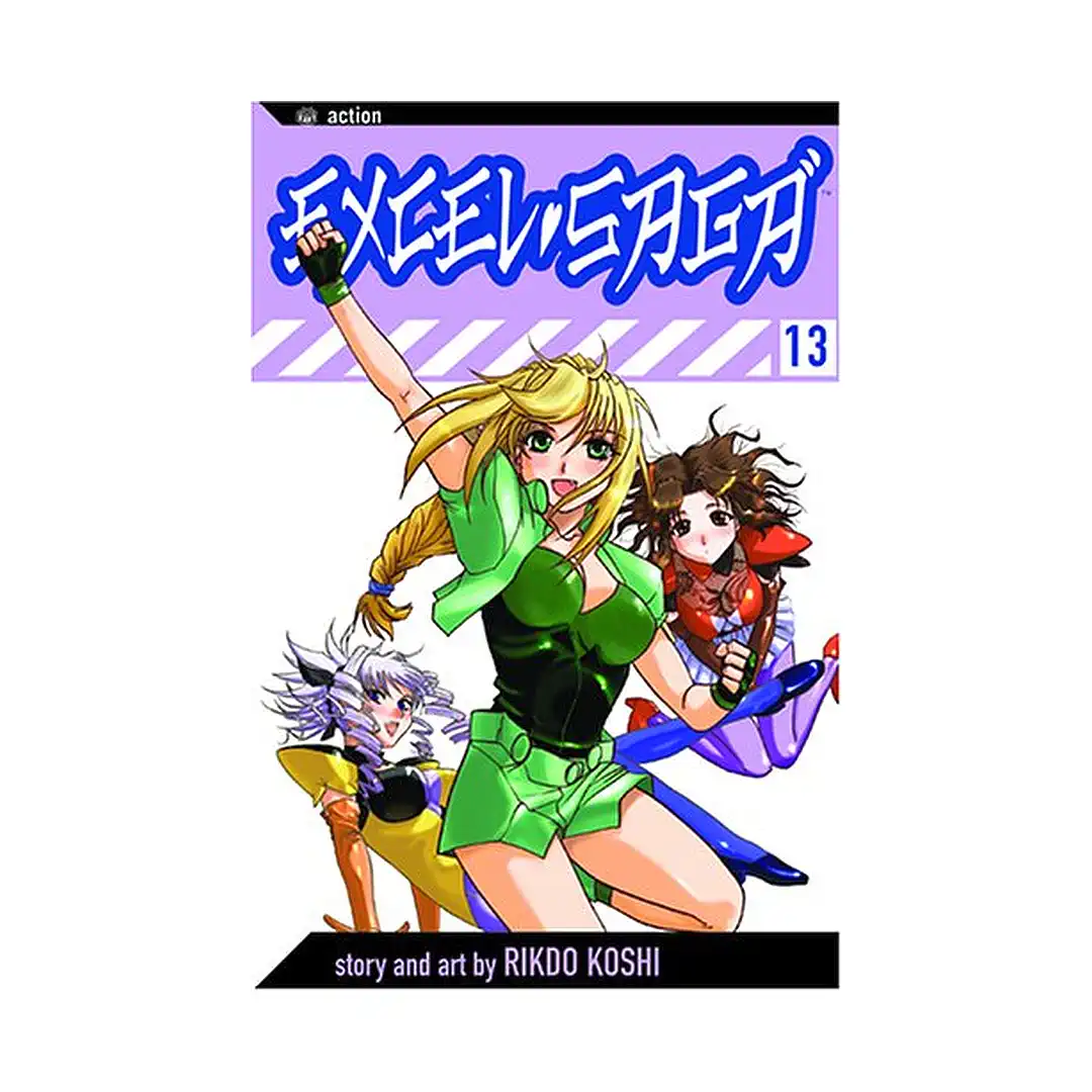 9781421501437 Excel Saga (Manga) Volume 13