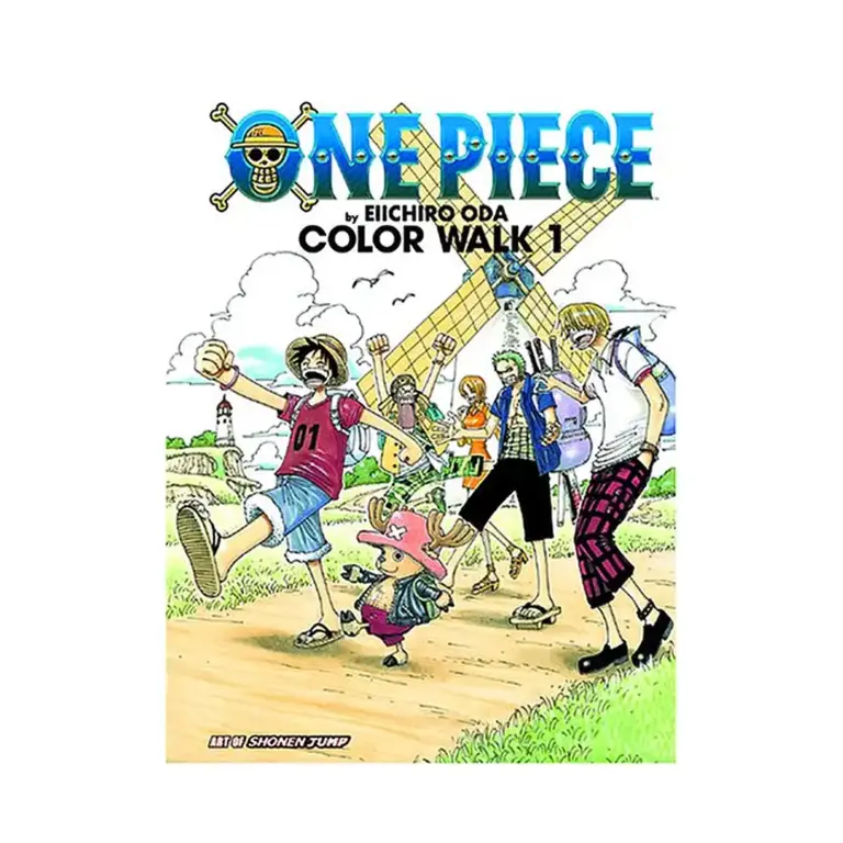 9781421501598 One Piece Color Walk Art Book (Illustration Book) Volume 01
