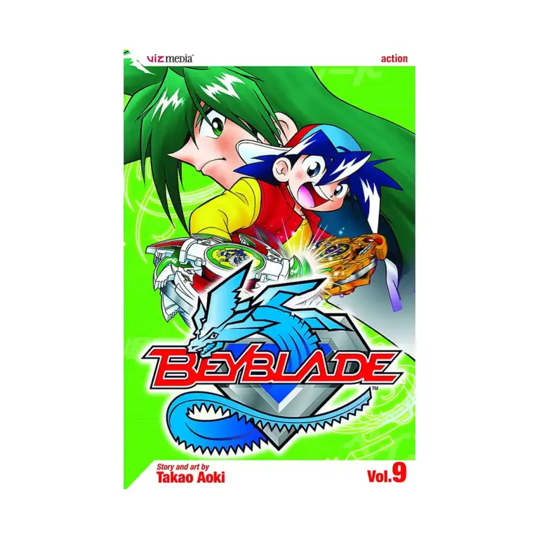 9781421502496 Beyblade (Manga) Volume 09