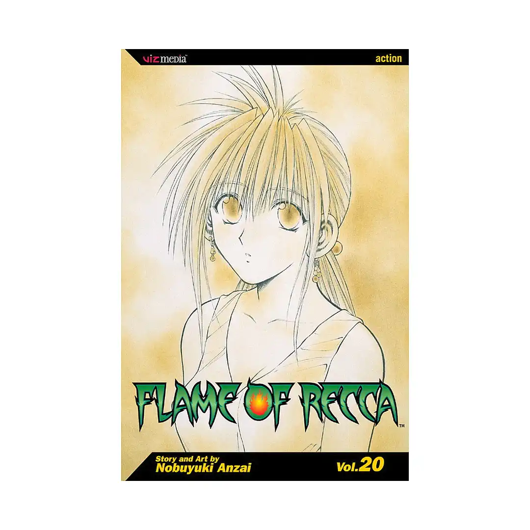 9781421504568 Flame of Recca (Manga) Volume 20