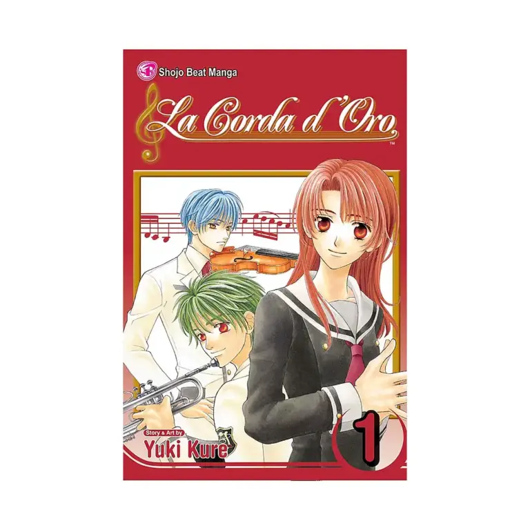 9781421505831 Corda d'Oro (Manga) Volume 01