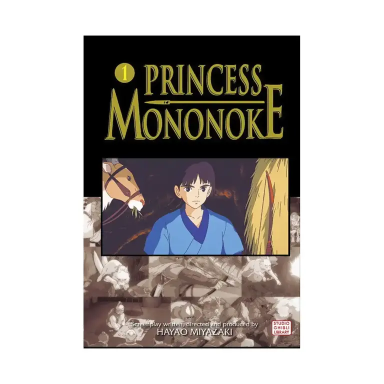 9781421505978 Princess Mononoke Film Comic (Manga) Volume 01