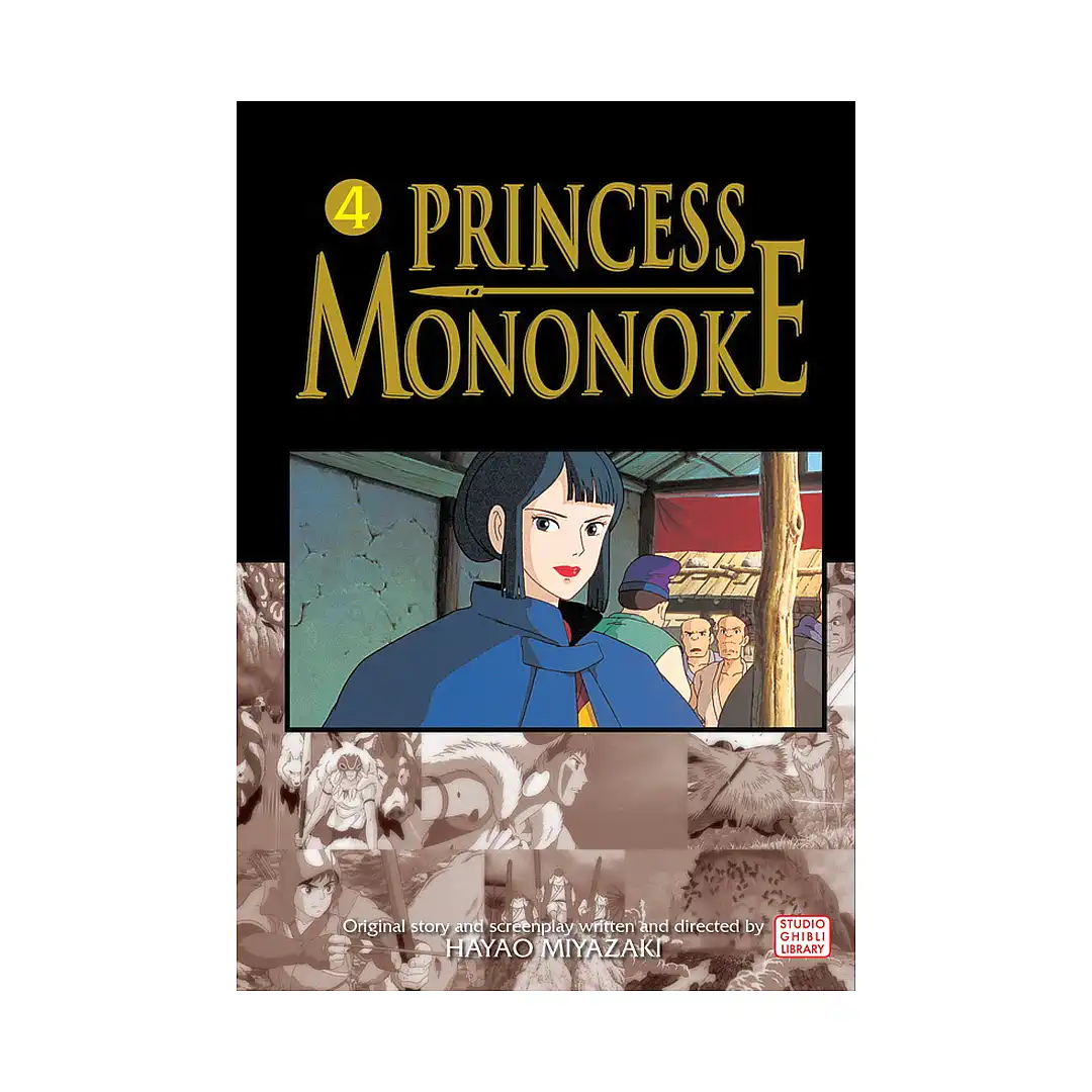 9781421506005 Princess Mononoke Film Comic (Manga) Volume 04