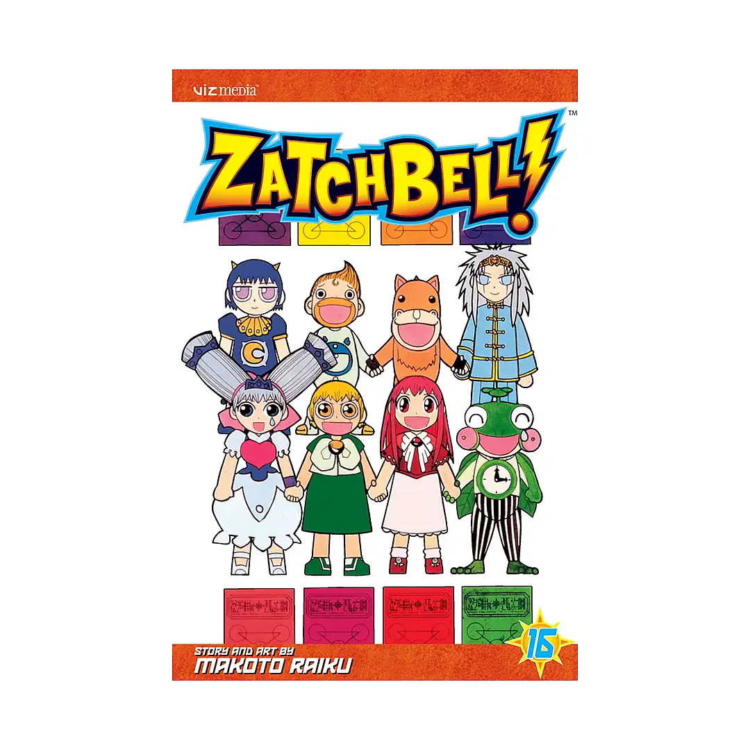 9781421508351 Zatch Bell! (Manga) Volume 16