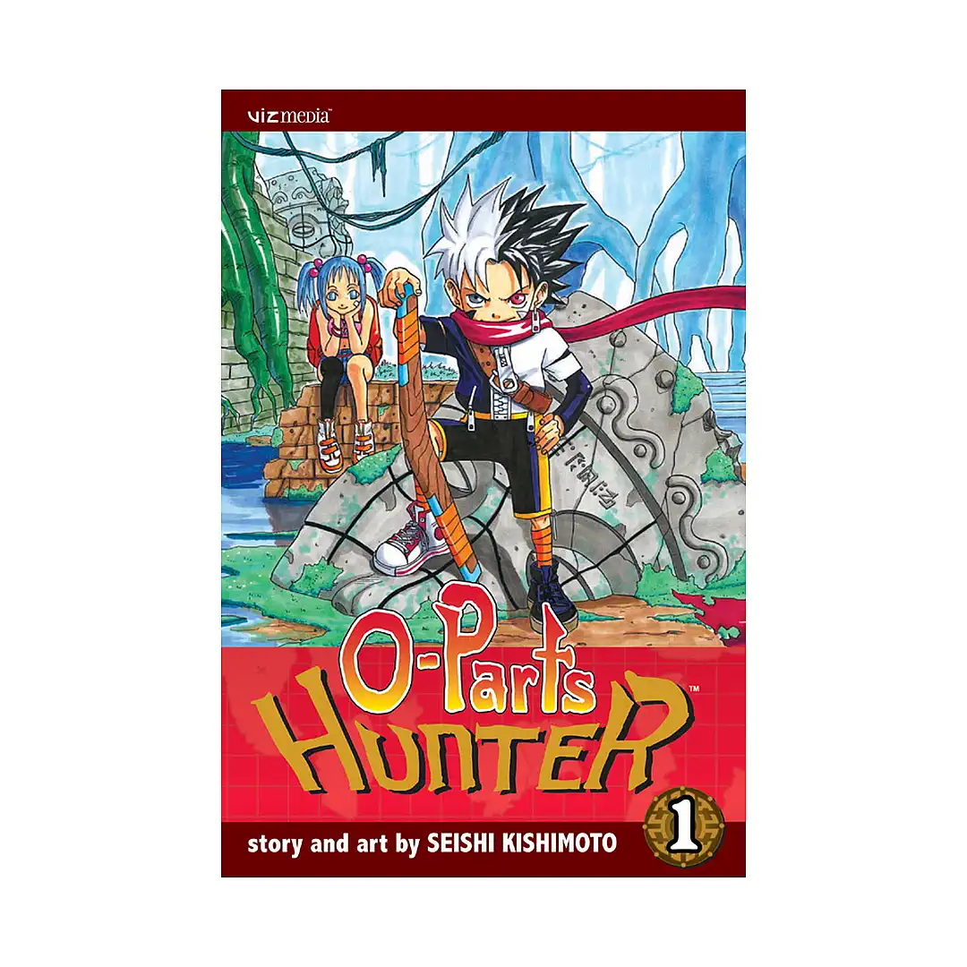 9781421508559 O-Parts Hunter (Manga) Volume 01