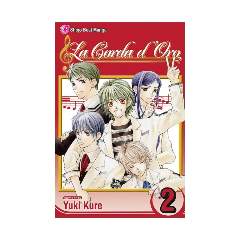 9781421508719 Corda d'Oro (Manga) Volume 02