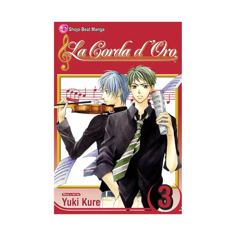 9781421508726 Corda d'Oro (Manga) Volume 03