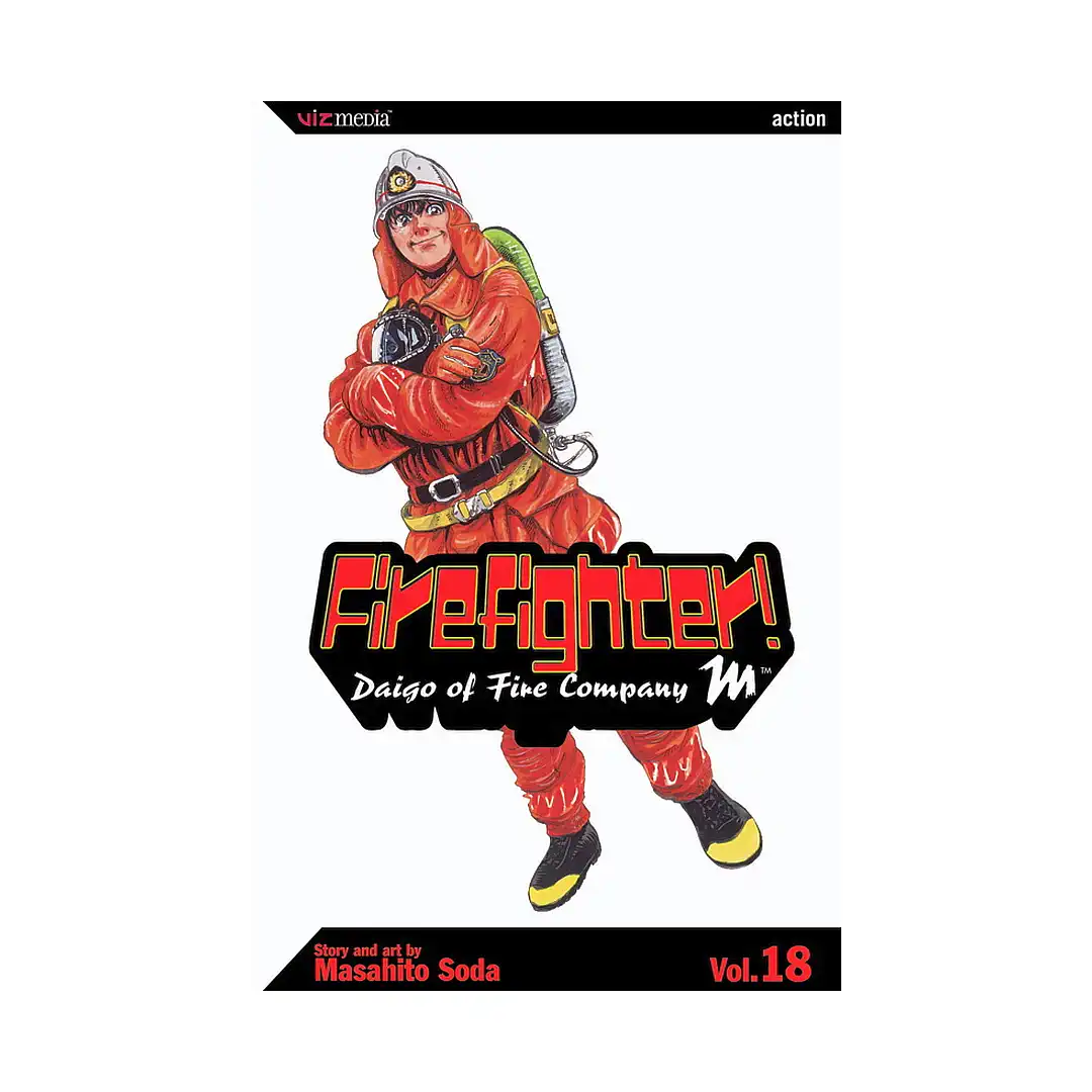 9781421508900 Firefighter!: Daigo of Fire Company M (Manga) Volume 18