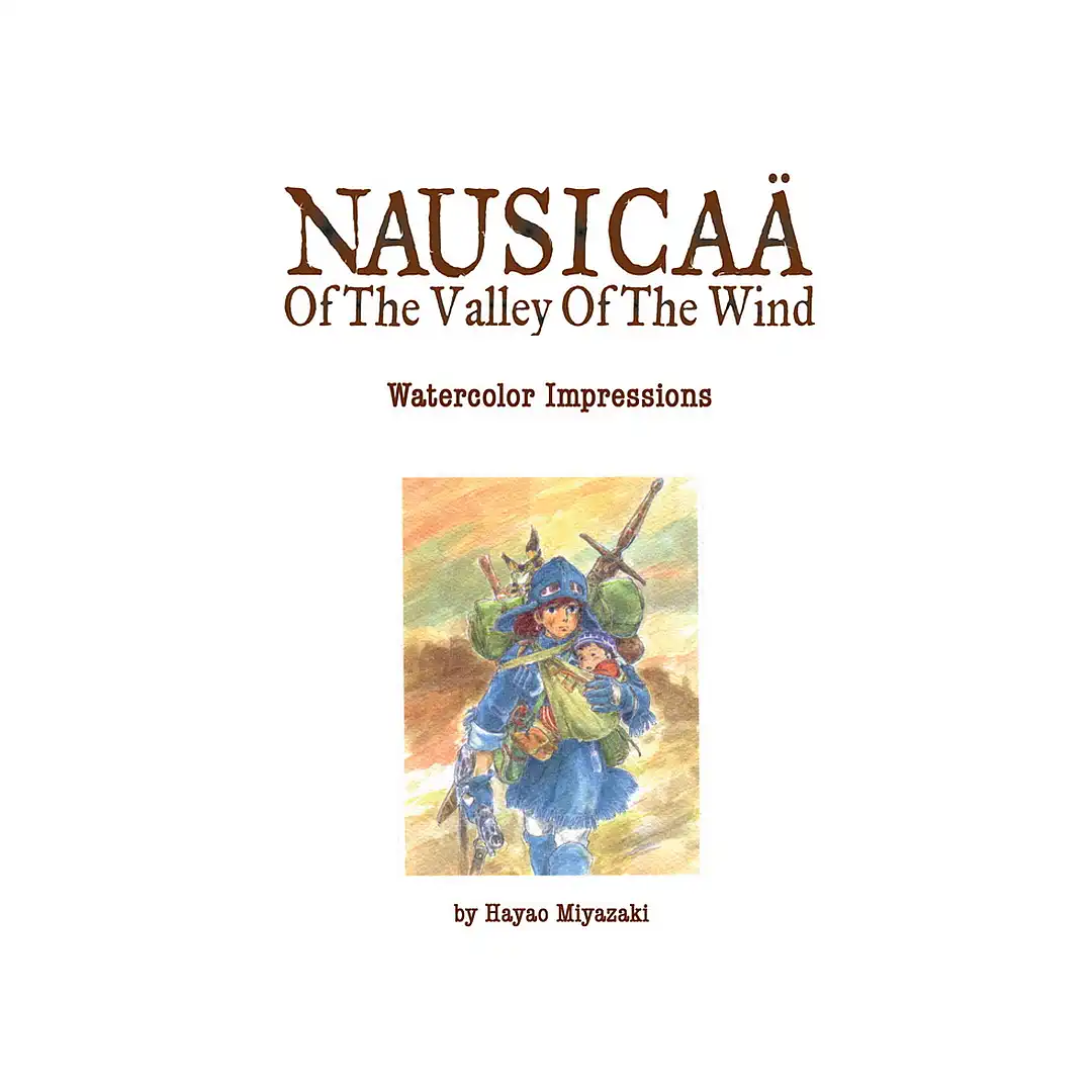 9781421514994 Nausicaa of the Valley of the Wind: Watercolor Impressions (Illustration Book)