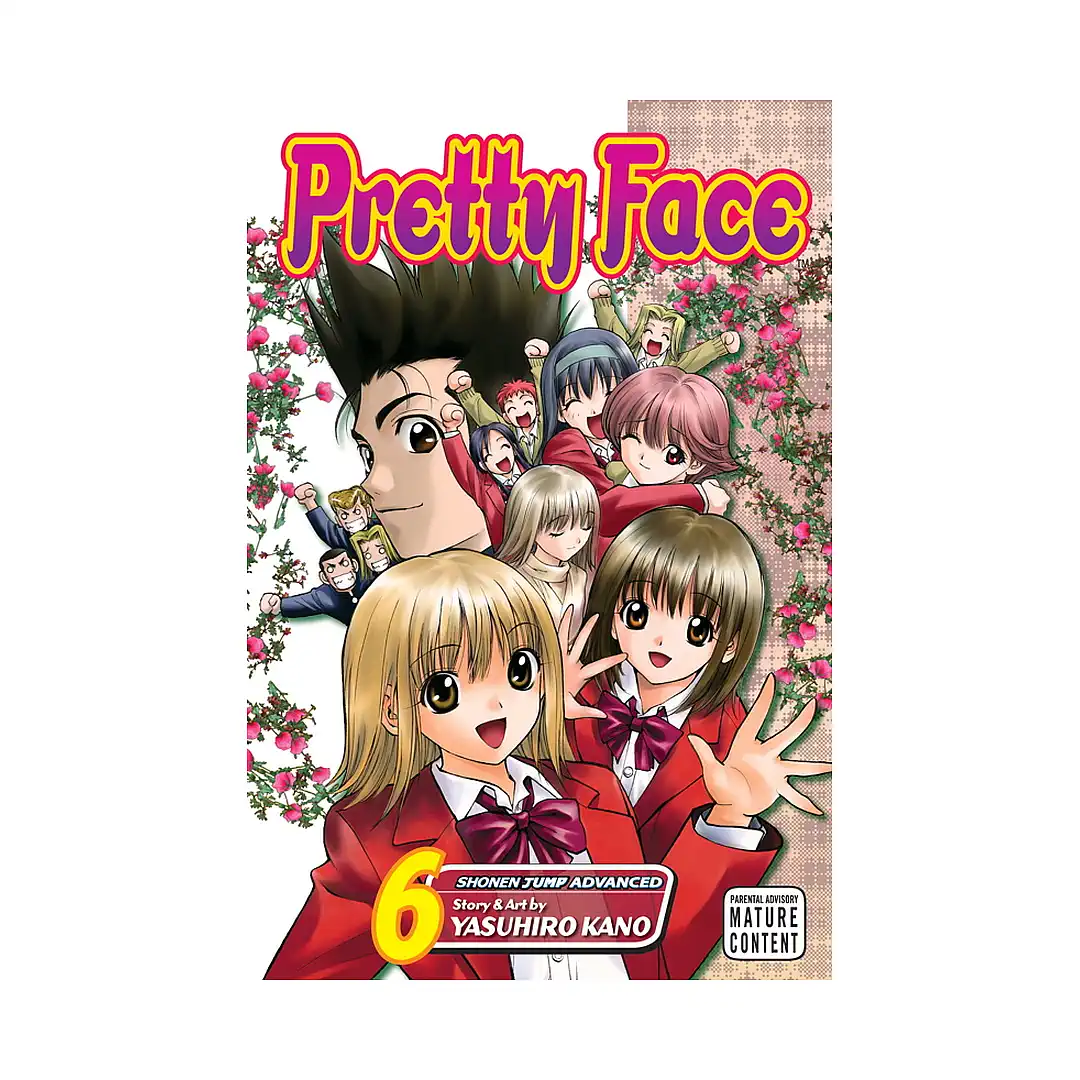 9781421516455 Pretty Face (Manga) Volume 06