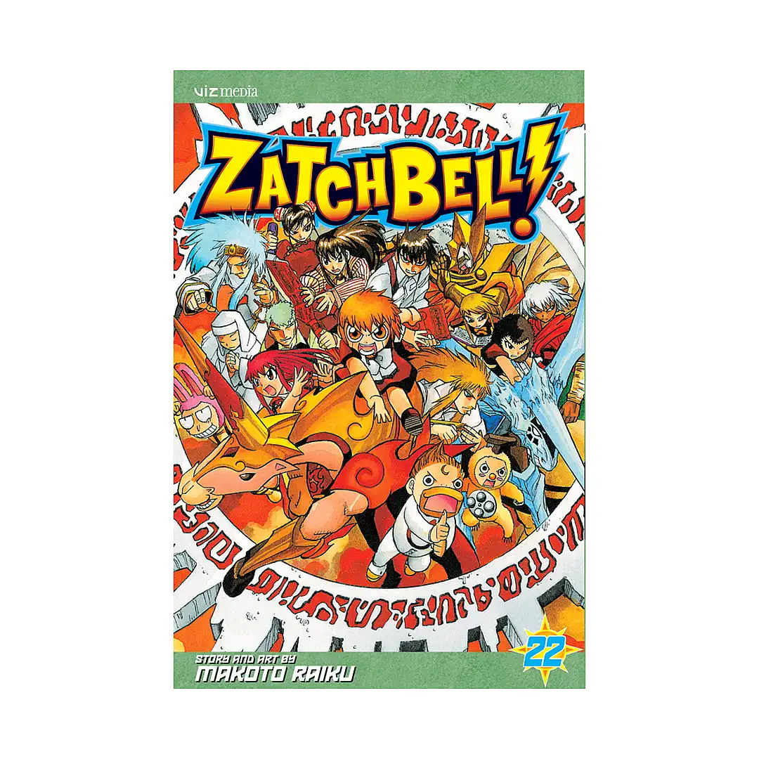 9781421517155 Zatch Bell! (Manga) Volume 22