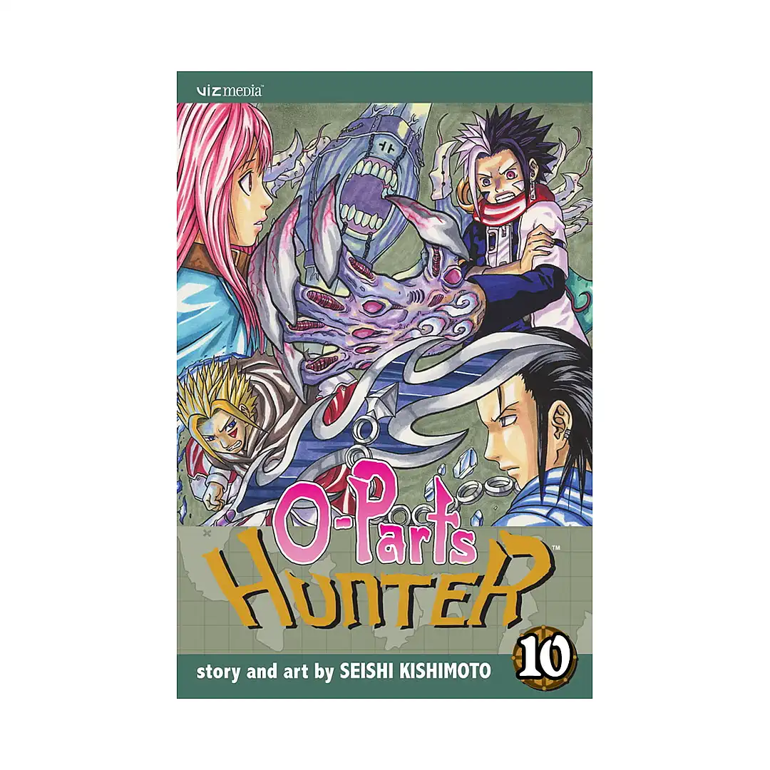 9781421518329 O-Parts Hunter (Manga) Volume 10