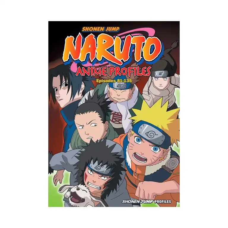 9781421518893 Naruto Anime Profiles (Manga) Volume 03