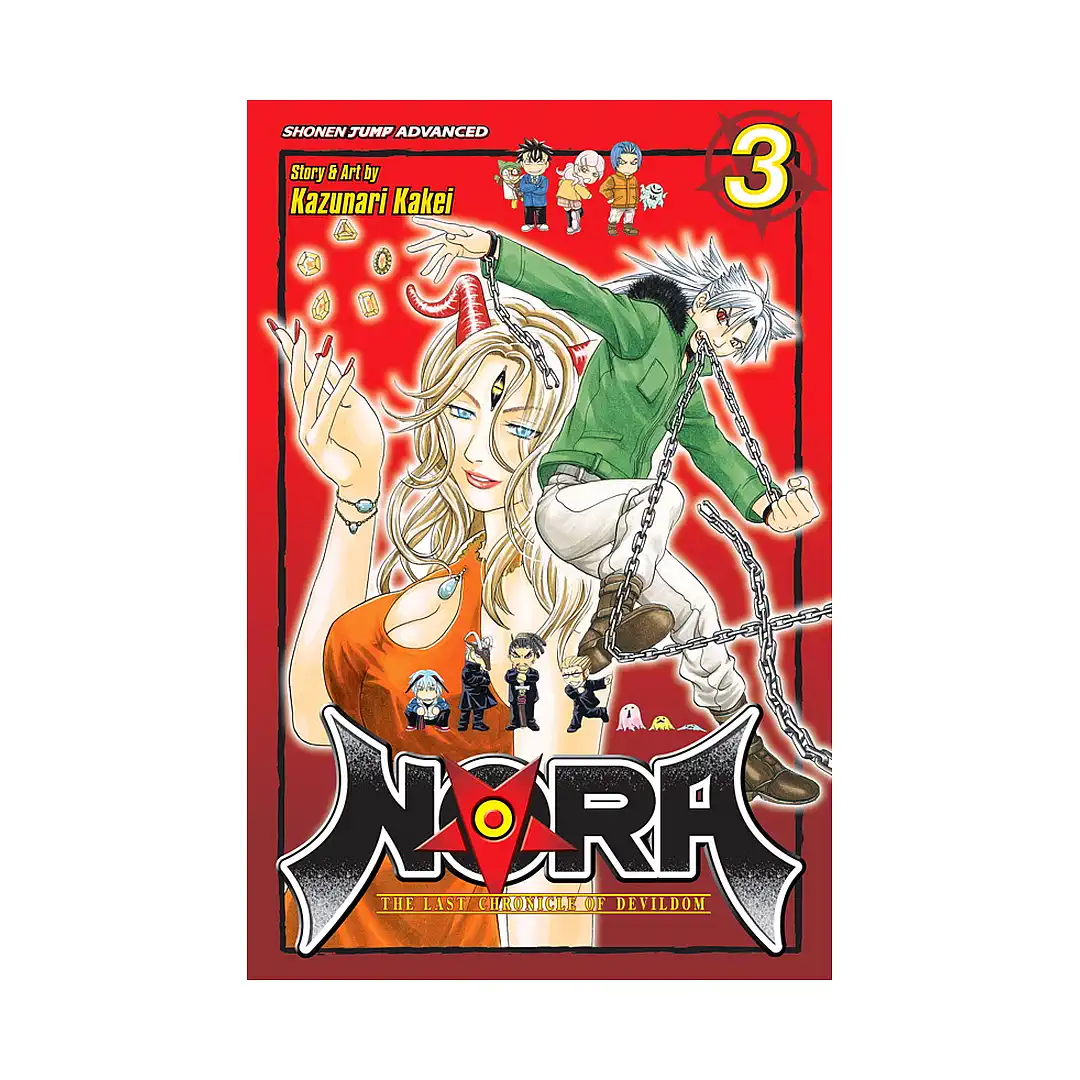9781421518978 Nora: The Last Chronicle of Devildom (Manga) Volume 03