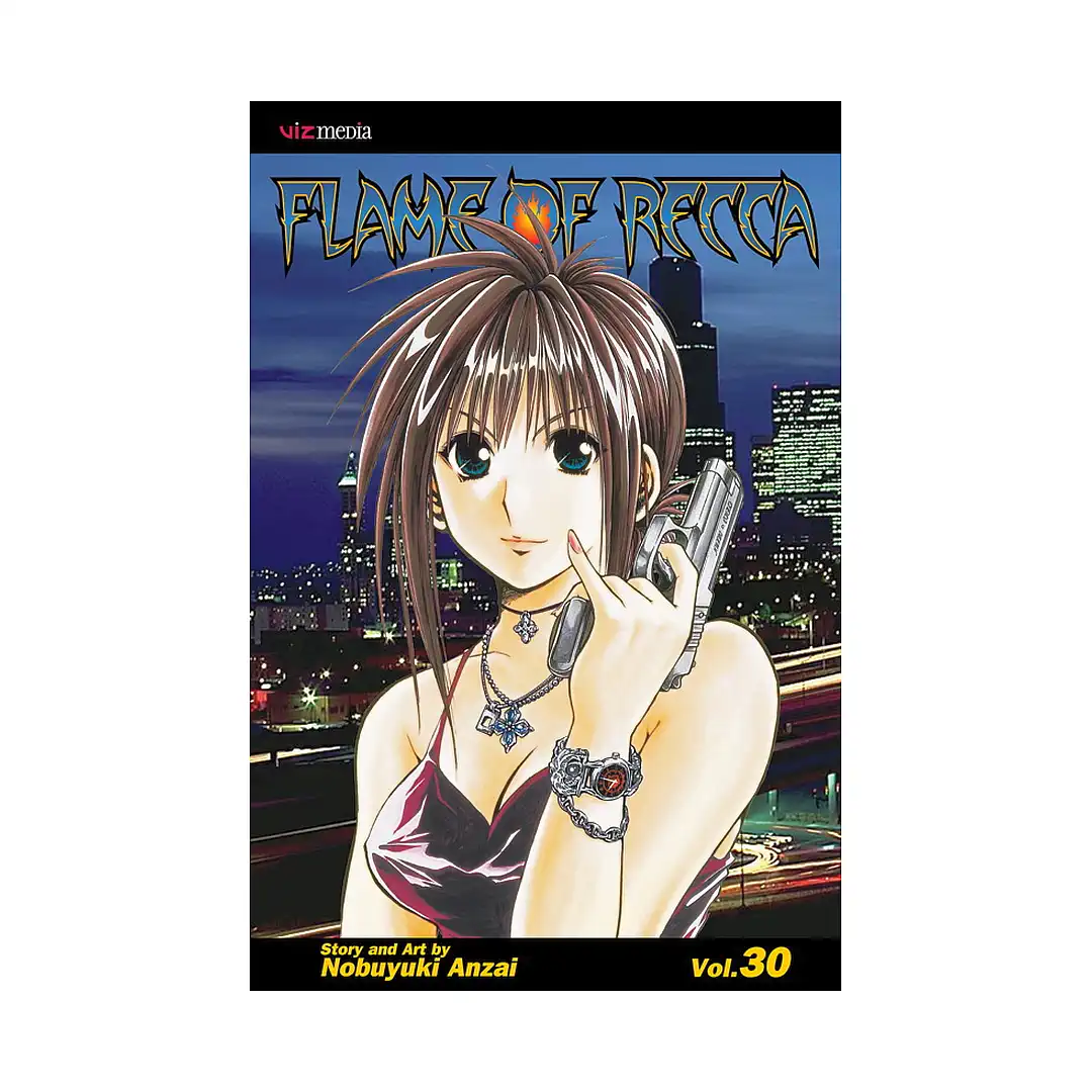 9781421522012 Flame of Recca (Manga) Volume 30