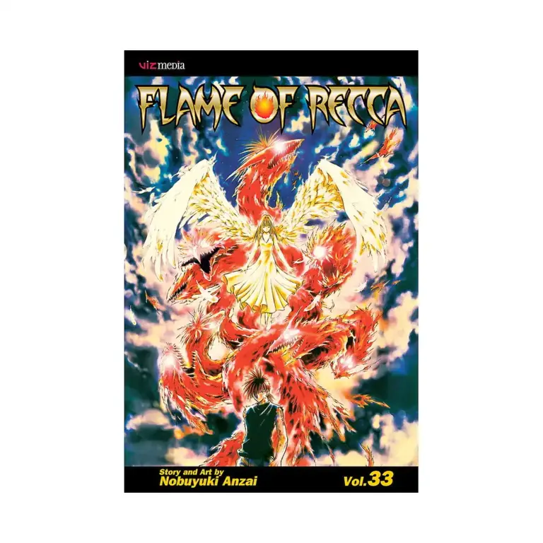 9781421522043 Flame of Recca (Manga) Volume 33