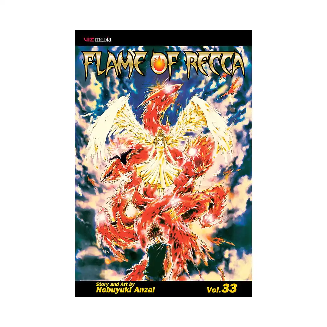 9781421522043 Flame of Recca (Manga) Volume 33