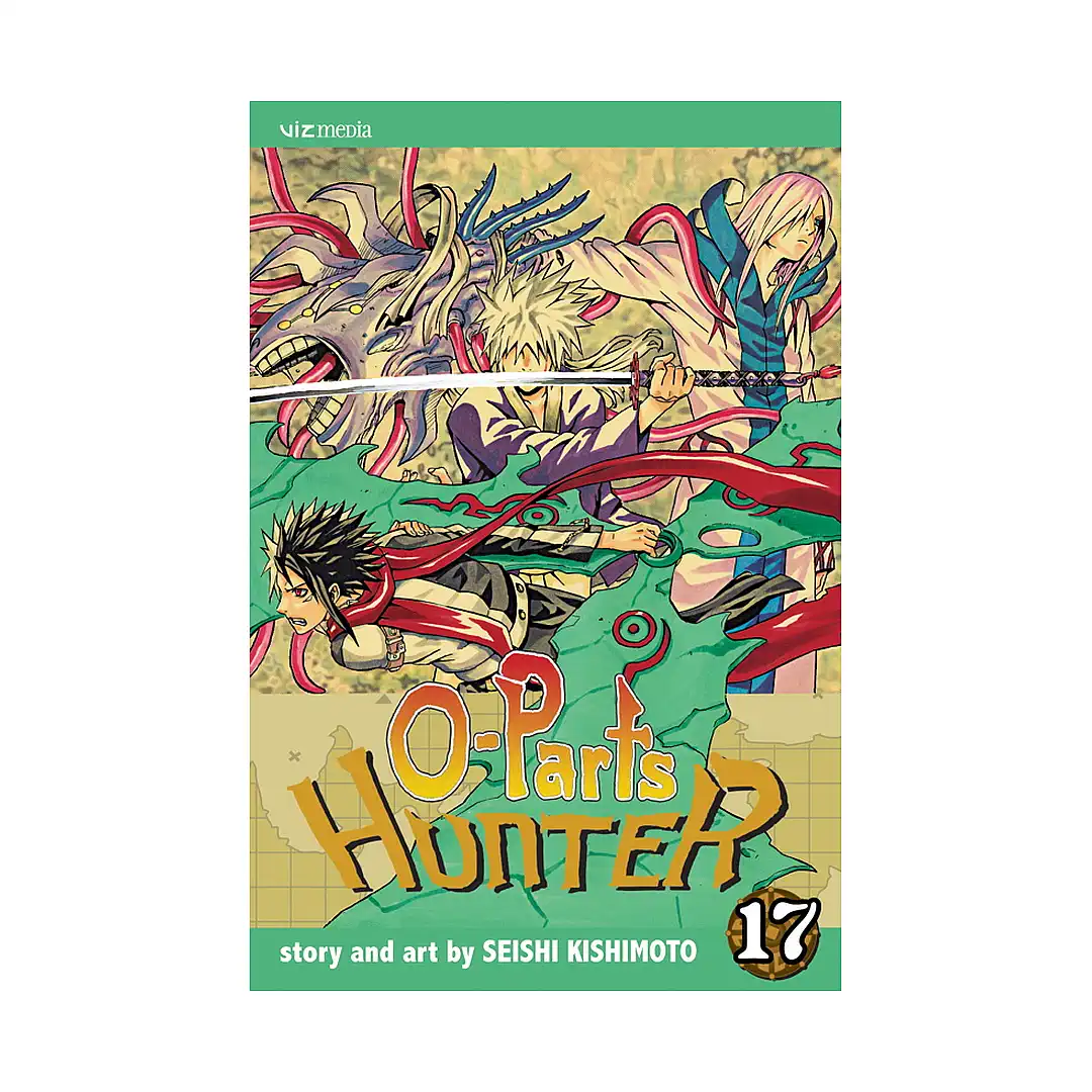 9781421522272 O-Parts Hunter (Manga) Volume 17
