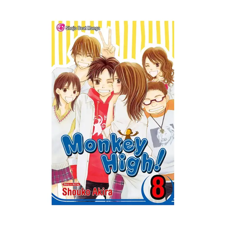 9781421526690 Monkey High! (Manga) Volume 08