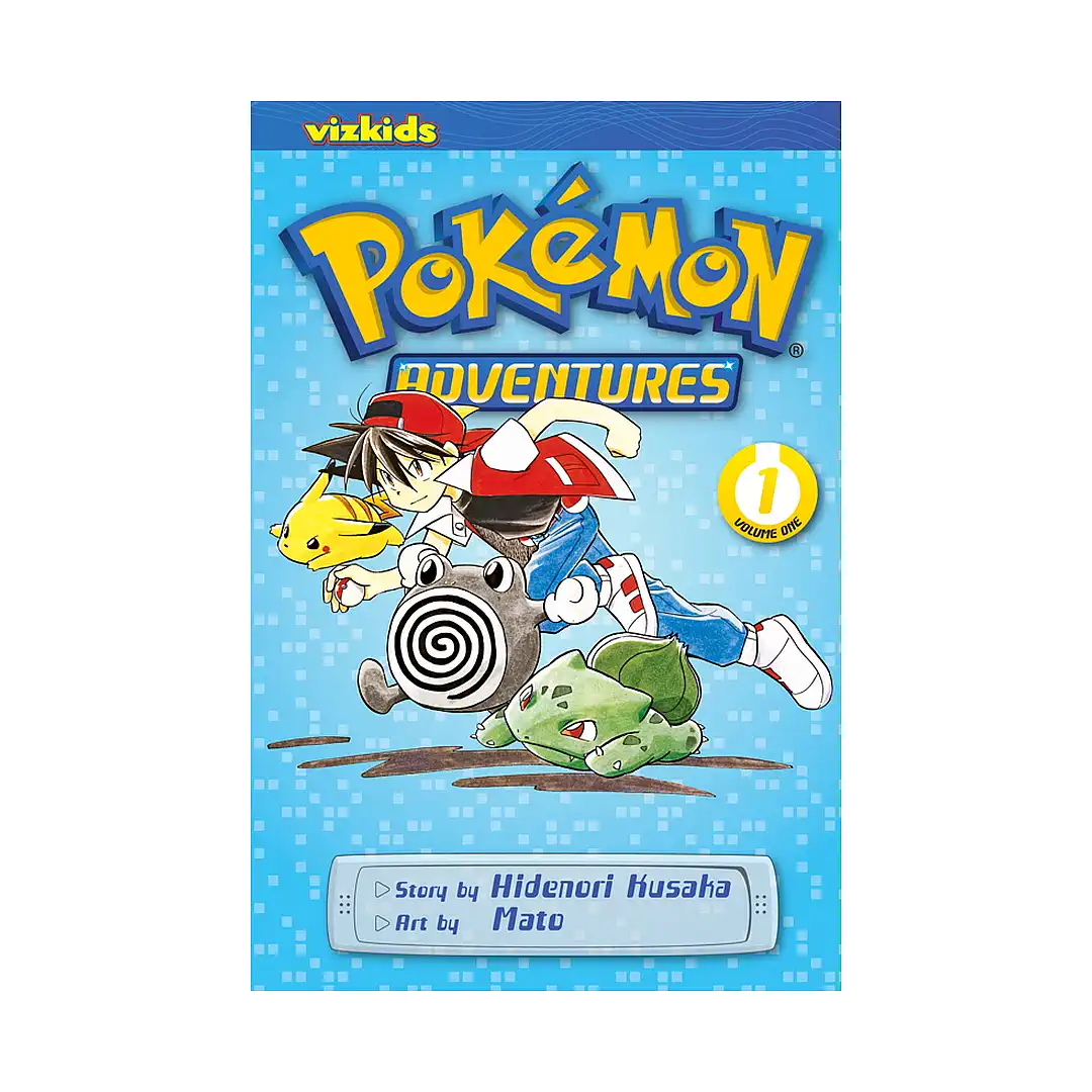 9781421530543 Pokemon Adventures: #01 Red and Blue (Manga) Volume 01