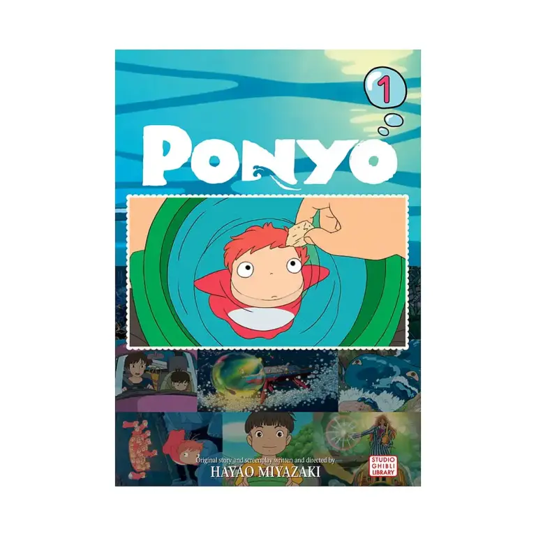 9781421530772 Ponyo Film Comic (Manga) Volume 01