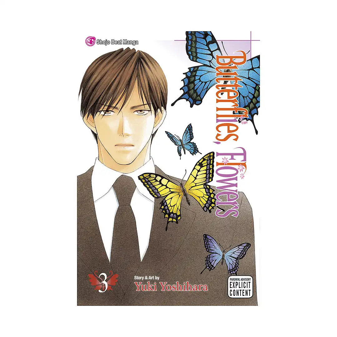 9781421532059 Butterflies, Flowers (Manga) Volume 03