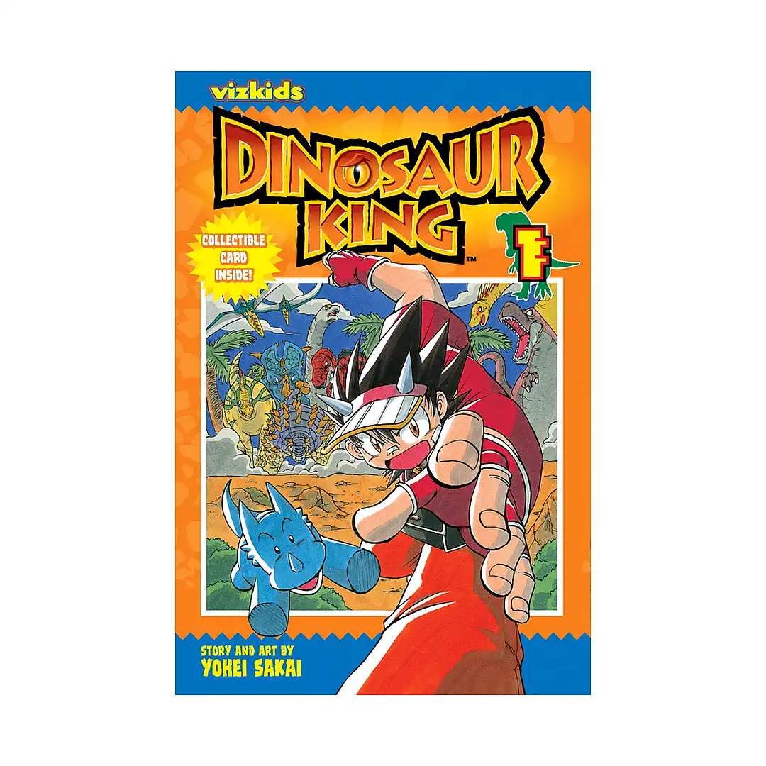 9781421532530 Dinosaur King (Manga) Volume 01