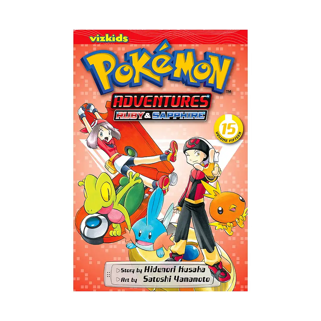 9781421535494 Pokemon Adventures: #15 Ruby and Sapphire (Manga) Volume 15