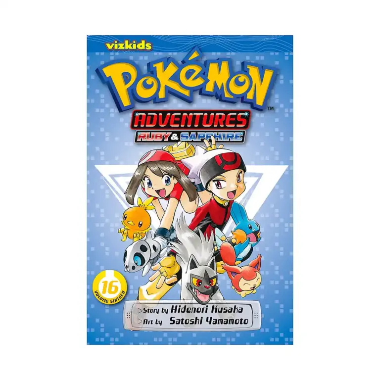 9781421535500 Pokemon Adventures: #16 Ruby and Sapphire (Manga) Volume 16
