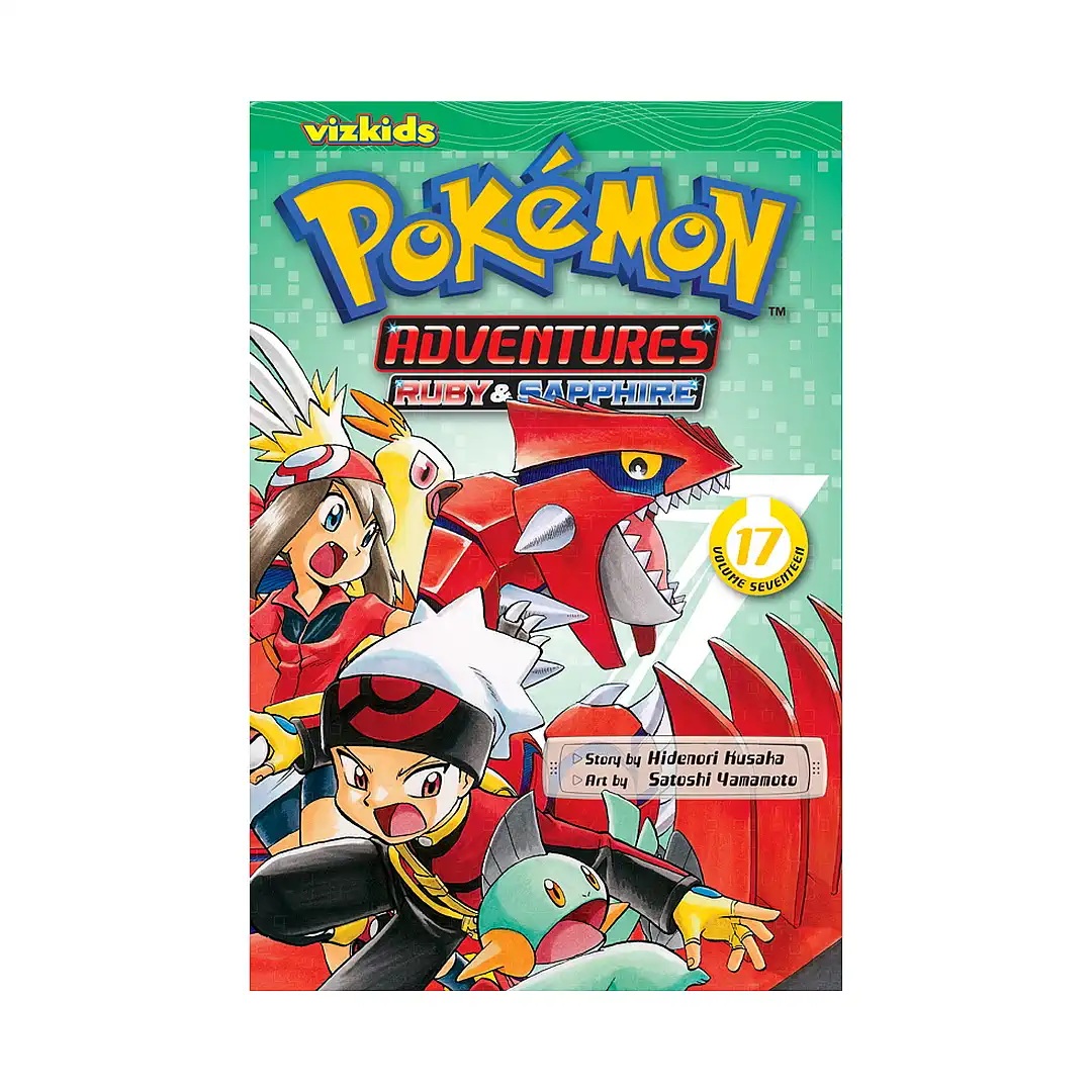 9781421535517 Pokemon Adventures: #17 Ruby and Sapphire (Manga) Volume 17