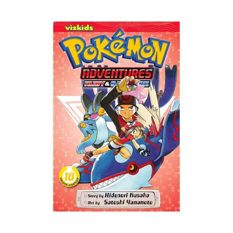 9781421535524 Pokemon Adventures: #18 Ruby and Sapphire (Manga) Volume 18