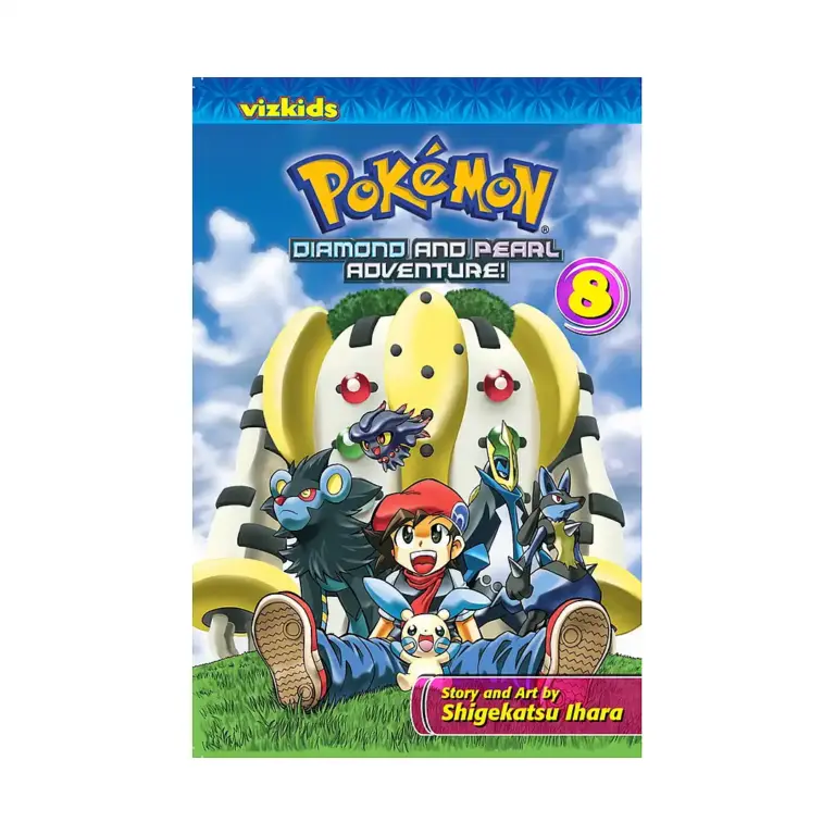 9781421536712 Pokemon Diamond and Pearl Adventure! (Manga) Volume 08