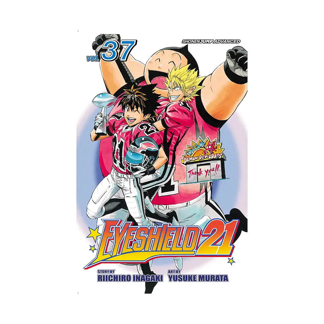 9781421536859 Eyeshield 21 (Manga) Volume 37